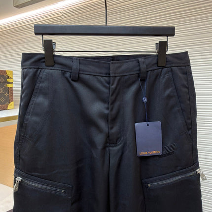 LV 25S EMBROIDERED CARGO PANTS 584825