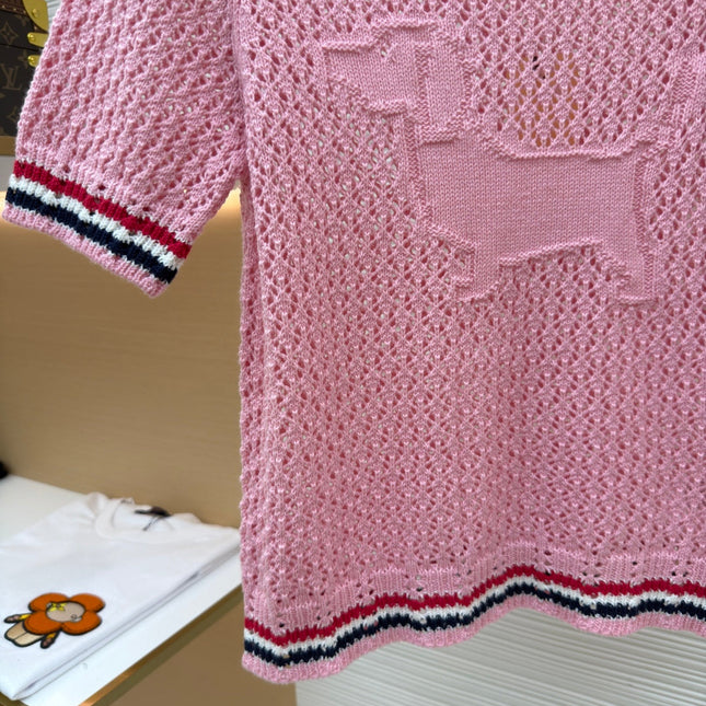 THOM 26S SHORT-SLEEVED KNIT TOP STYLE 157