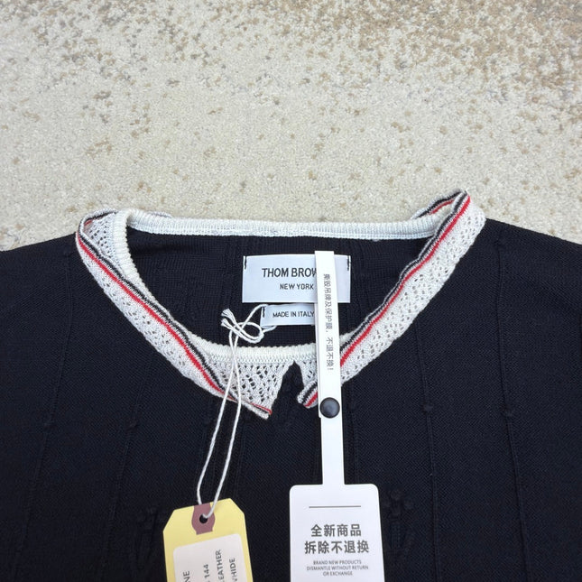 THOM 26S SHORT-SLEEVED SWEATER STYLE 134