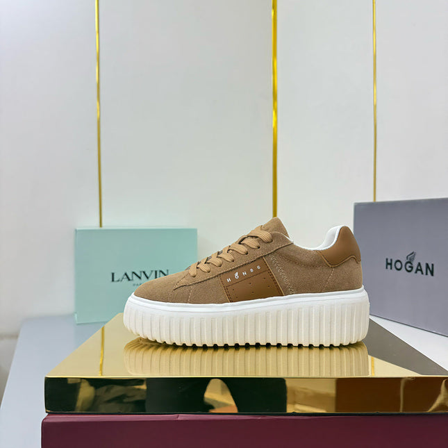 TOM FORD 26S SNEAKER HOGAN IN BROWN SUEDE