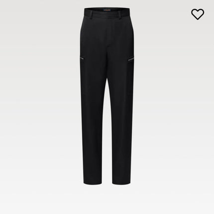 LV 25S EMBROIDERED CARGO PANTS 584825