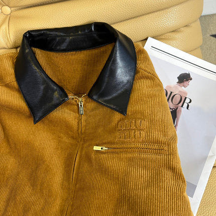 MIUMIU VELVET PADDED JACKET STYLE 450