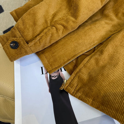 MIUMIU VELVET PADDED JACKET STYLE 450