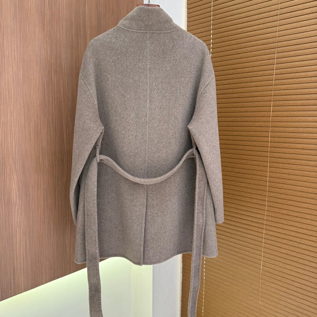 HERMES 25S WOOL COAT 100