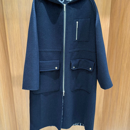 HERMES 25S WOOL COAT 102