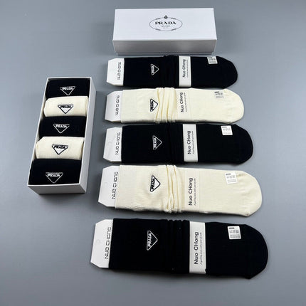 PRADA 26S CREW SOCKS 893687 (1 BOX)