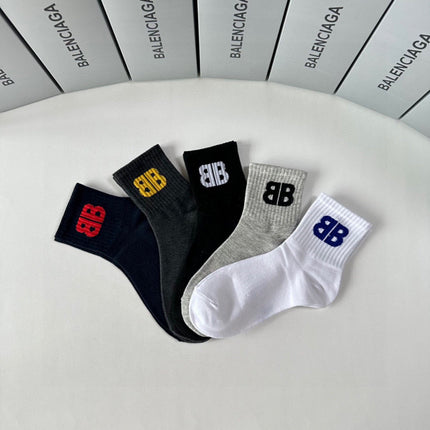 BALENCIAGA 26S ANKLE SOCKS 507976 (1 BOX)