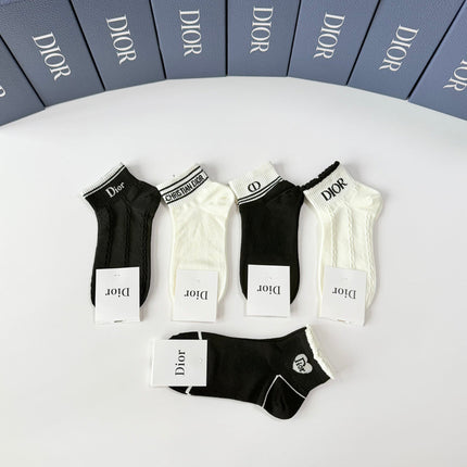 DIOR 26S ANKLE SOCKS 415701 (1 BOX)