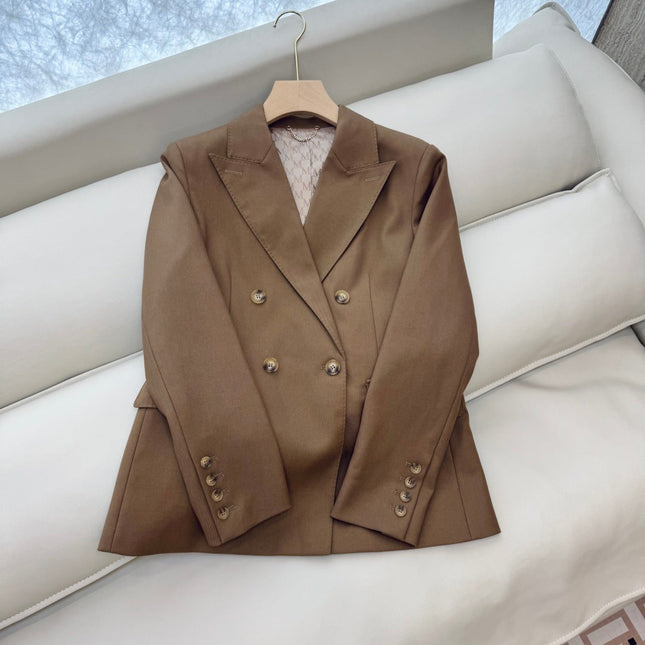 MAX MARA 25S SET VEST BLAZER 014