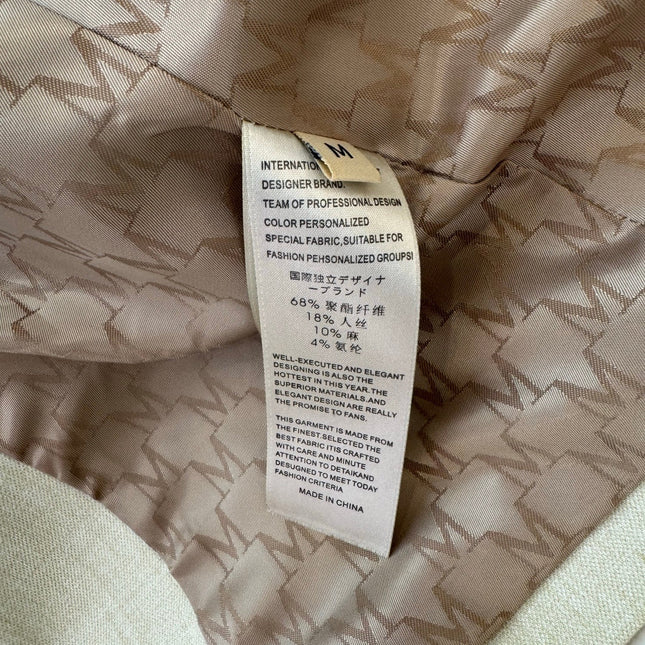 MAX MARA 25S SET VEST BLAZER 015