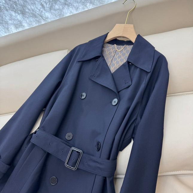 MAX MARA 25S DOUBLE-BREASTED LONG COAT 017
