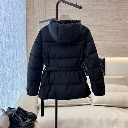 PRADA 26S HOODED DOWN PUFFER JACKET 1324