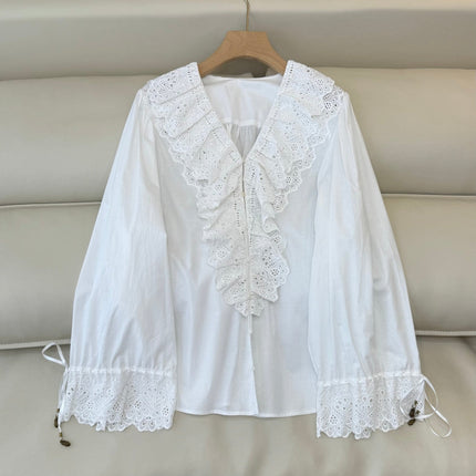 CHLOE 25S WHITE SHIRT STYLE 004