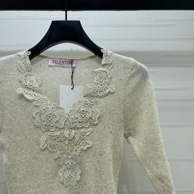 VALENTINO 26S SHORT SLEEVE KNIT T-SHIRT 167