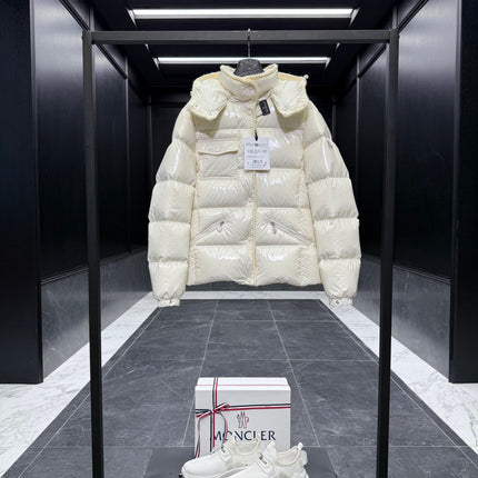 MONCLER 26S HOODED SHORT DOWN JACKET 793