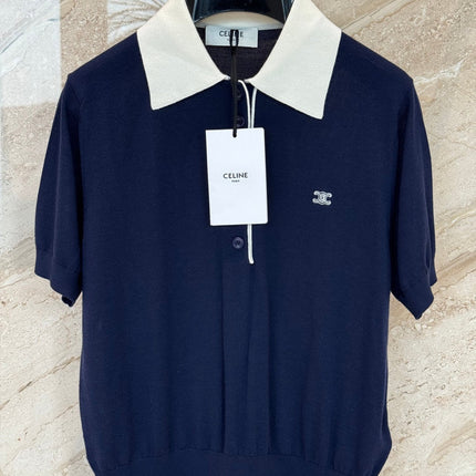 CELINE 26S KNIT POLO SHIRT STYLE 236