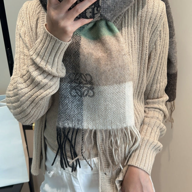 LOEWE 25S SCARF 180 IN CASHMERE 856350