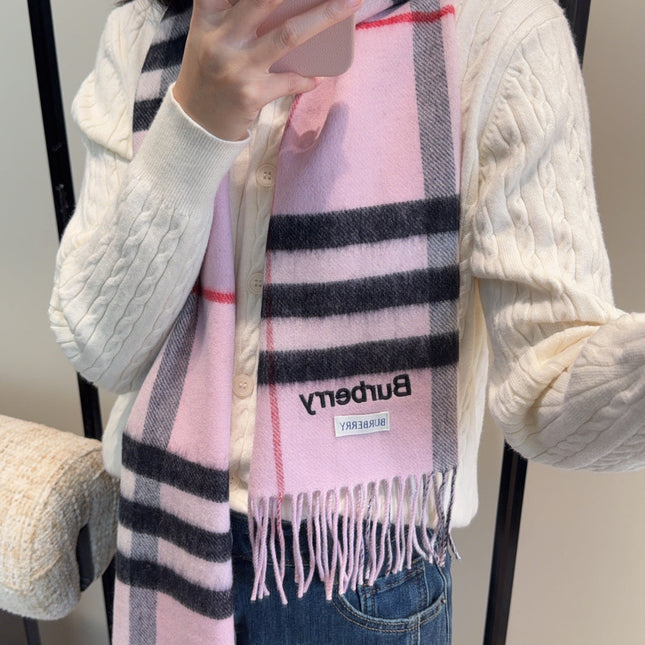 BURBERRY 26S SCARF 180CM IN CASHMERE 215216