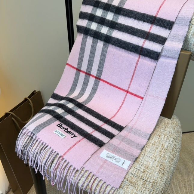BURBERRY 26S SCARF 180CM IN CASHMERE 215216