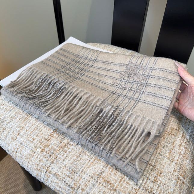 BURBERRY 26S SCARF 180CM IN CASHMERE 215218