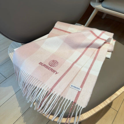 BURBERRY 26S SCARF 180 IN CASHMERE 515753