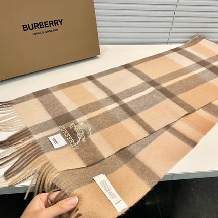 BURBERRY 26S SCARF 180 IN CASHMERE 513797