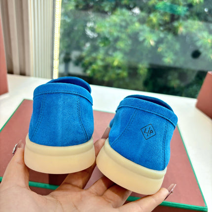 LP LOAFERS 25S IN BLUE CASHMERE