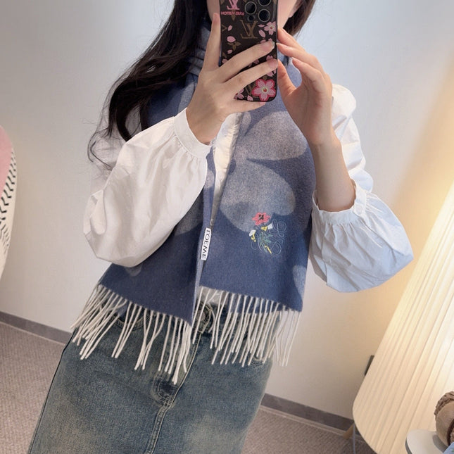 LOEWE 25S SCARF 180 IN CASHMERE 858249