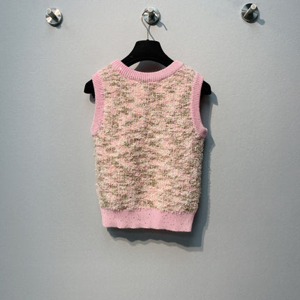 CHANEL 26S SLEEVELESS SWEATER 827