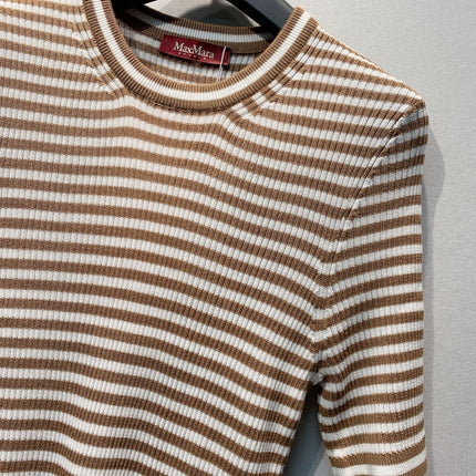 MAXMARA 26S SHORT-SLEEVE KNIT TOP 267