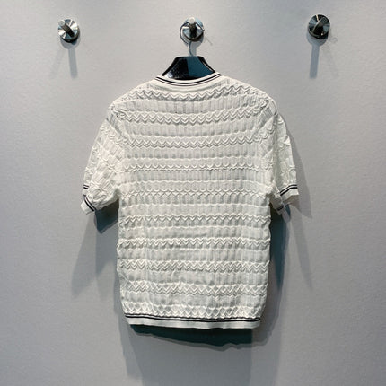 CHANEL 26S SHORT-SLEEVE KNIT TOP 1460