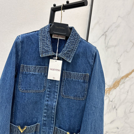 VALENTINO 26S DENIM JACKET STYLE 19