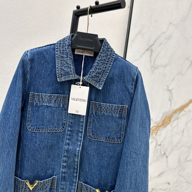 VALENTINO 26S DENIM JACKET STYLE 19