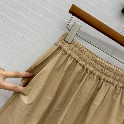 Loewe Pants Khaki Cotton