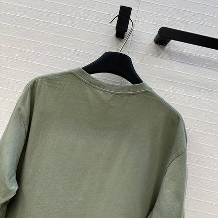 LOEWE SHORT-SLEEVE T-SHIRT IN MATCHA GREEN