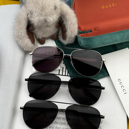 AVIATOR FRAME SUNGLASSES G2203 IN METAL