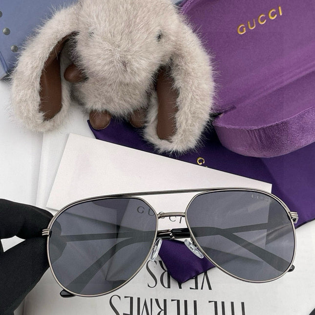 AVIATOR FRAME SUNGLASSES 3371 IN METAL