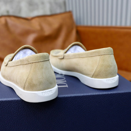 CD GRANVILLE BASIC LOAFER PASTEL YELLOW JACQUARD