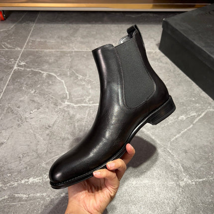CD CHELSEA BOOT BLACK CALFSKIN