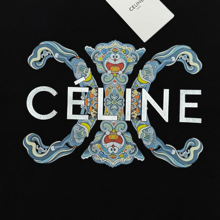 CELINE 26S SHORT-SLEEVE CREWNECK T-SHIRT 714