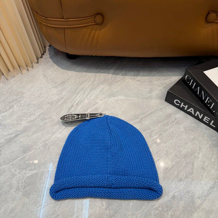 CHROME HEARTS 26S CROSS KNITTED BEANIE STYLE 002