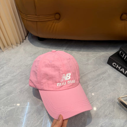 MIUMIU 26S BASEBALL CAP 342423