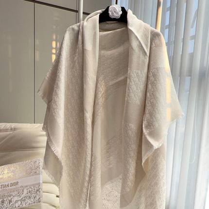 DIOR 26S SCARF 140 IN CASHMERE AND SILK 513580