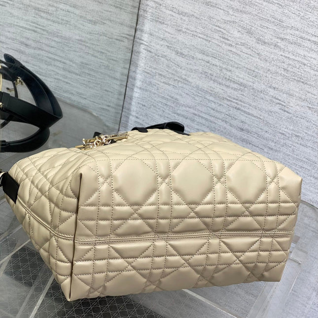 ALWAYS MINI 28 BAG IN IVORY TAN MACROCANNAGE CALFSKIN