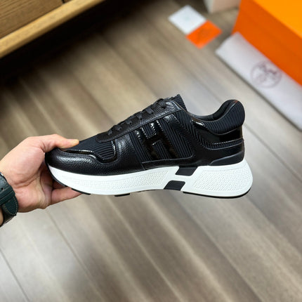 HM THICK - SOLE SNEAKER BLACK FABRIC