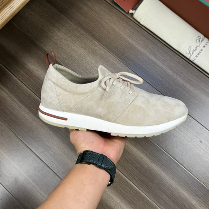 LP BERGEN SNEAKER PALE GRAY SUEDE