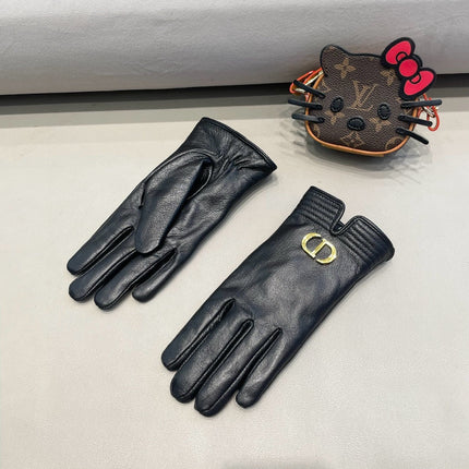 GLOVES IN BLACK DEERSKIN 462404