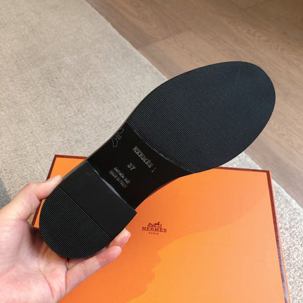 IMPACT LOAFER 25 BLACK CALFSKIN