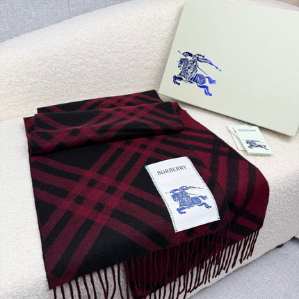 BURBERRY 26S SCARF 180 IN CASHMERE 515711