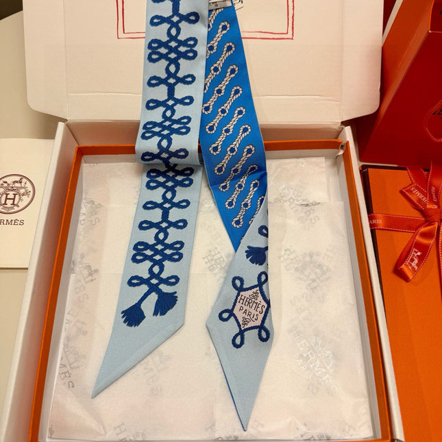 HERMES 26S SCARF 86 IN SILK 309668
